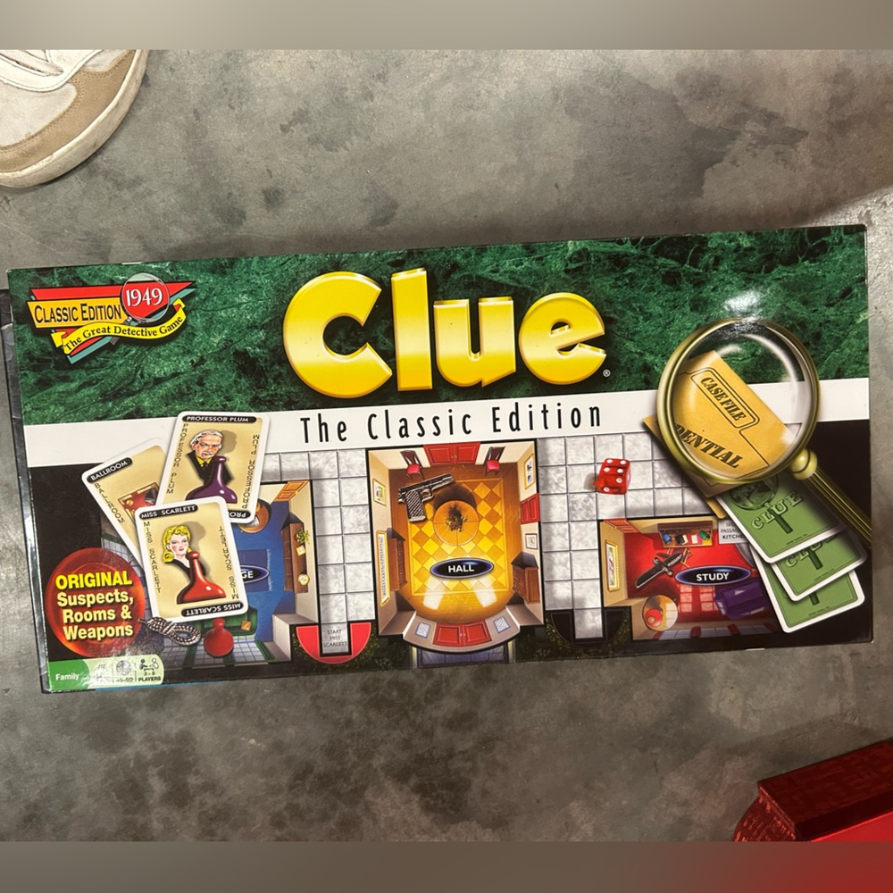 Clue The Classic Edition Board Game